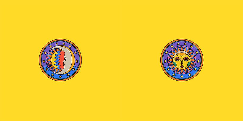 MELLOW MUSHROOM PIZZA - Ilustración tradicional