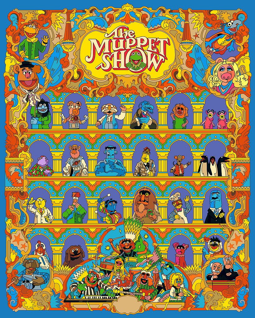 MUPPET SHOW POSTER 1