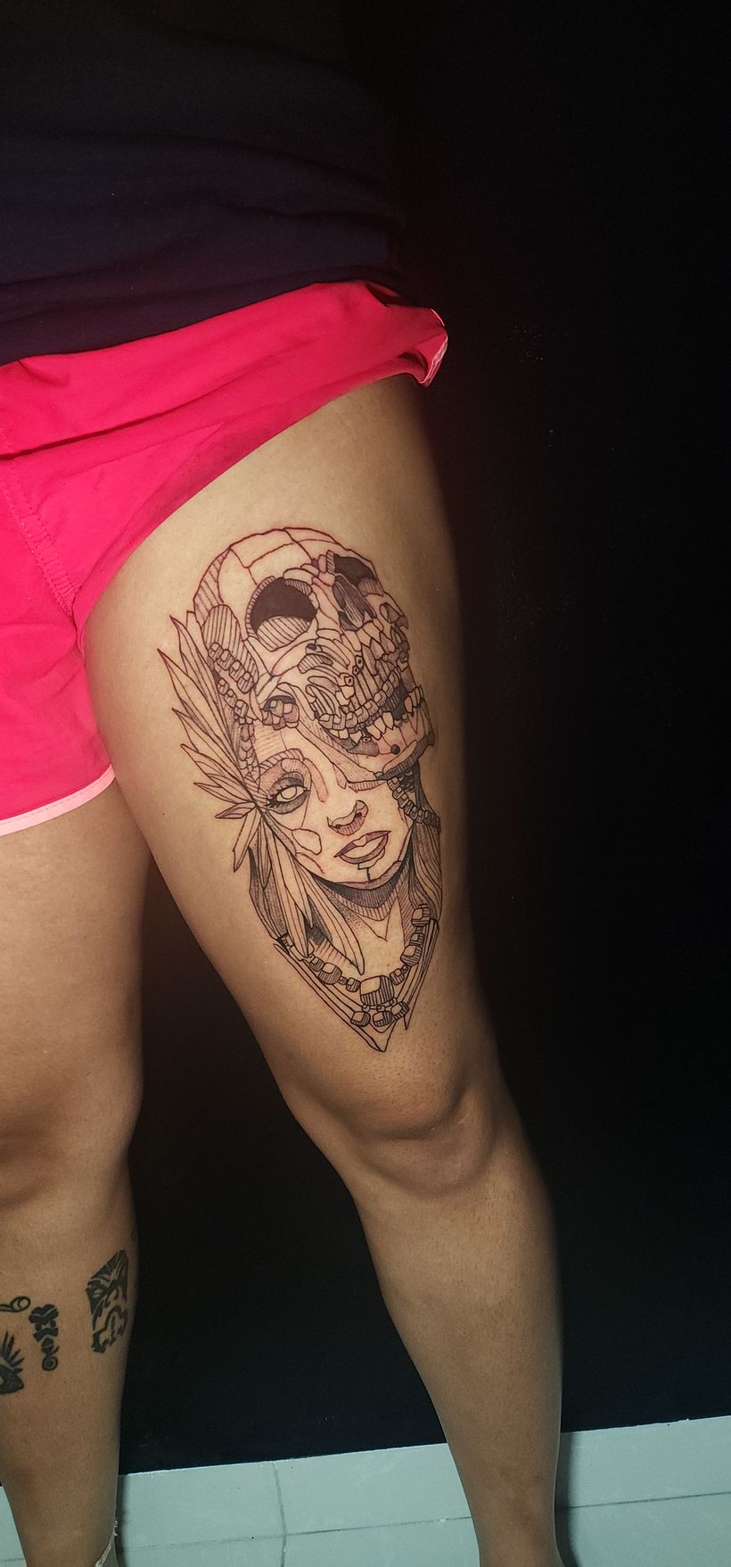 Meu projeto do curso: Técnicas de tatuagem: sombreamento com pepper shading 2