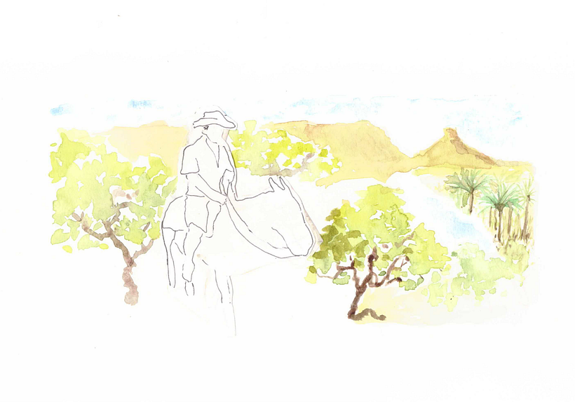 Meu projeto do curso: Ilustração em aquarela com influência japonesa 8