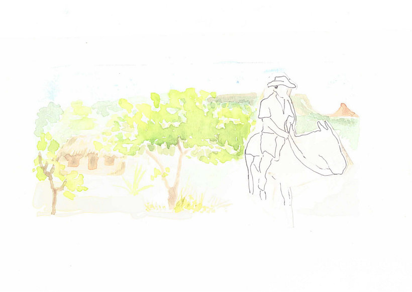 Meu projeto do curso: Ilustração em aquarela com influência japonesa 7