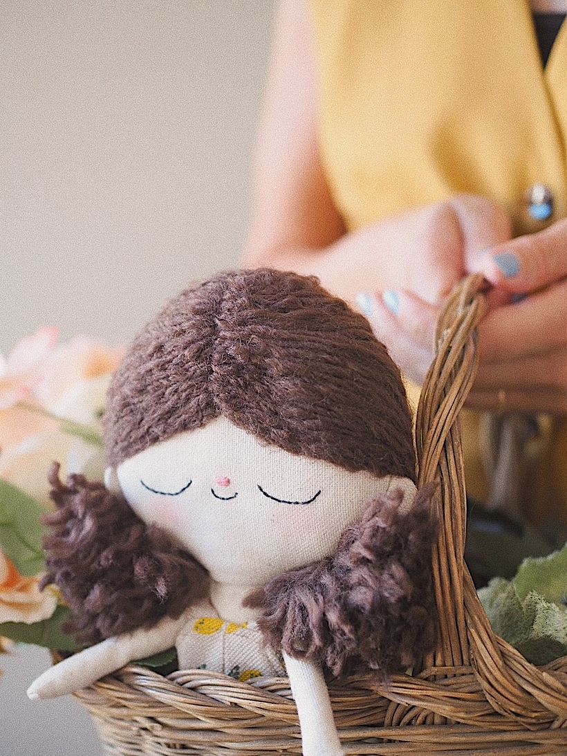 Mi proyecto del curso: Muñecos de tela: diseño, costura y creación de contenido 8