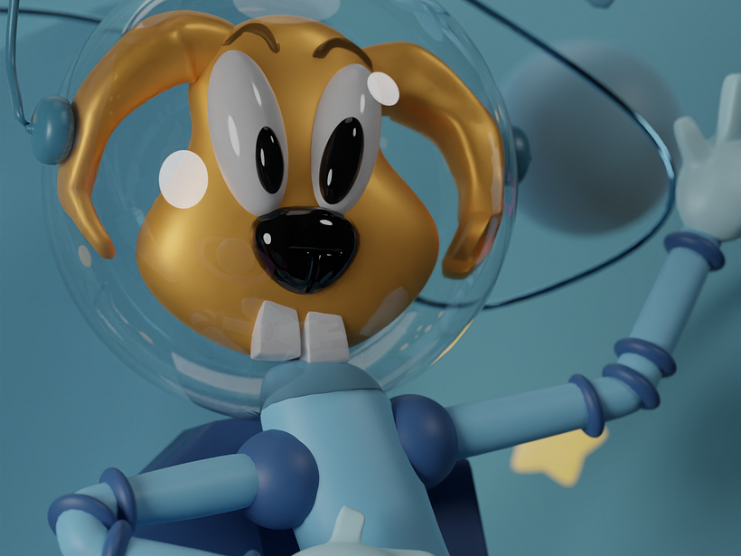 My project for course: 3D Character Creation in Blender 3