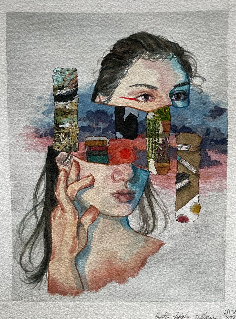 My project for course: Surreal Illustration with Watercolor and Ink 2