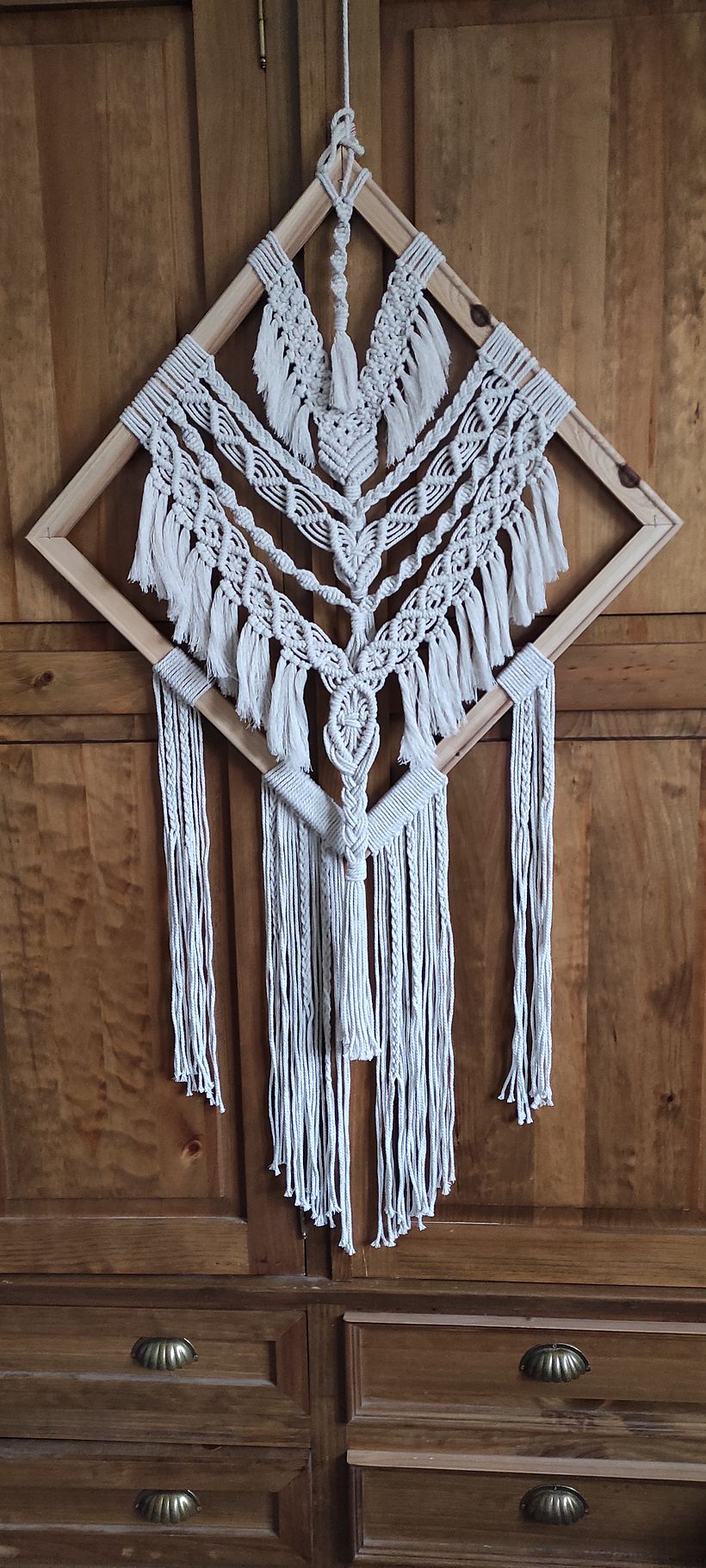 My project for course: Introduction to Macrame Tapestry 1