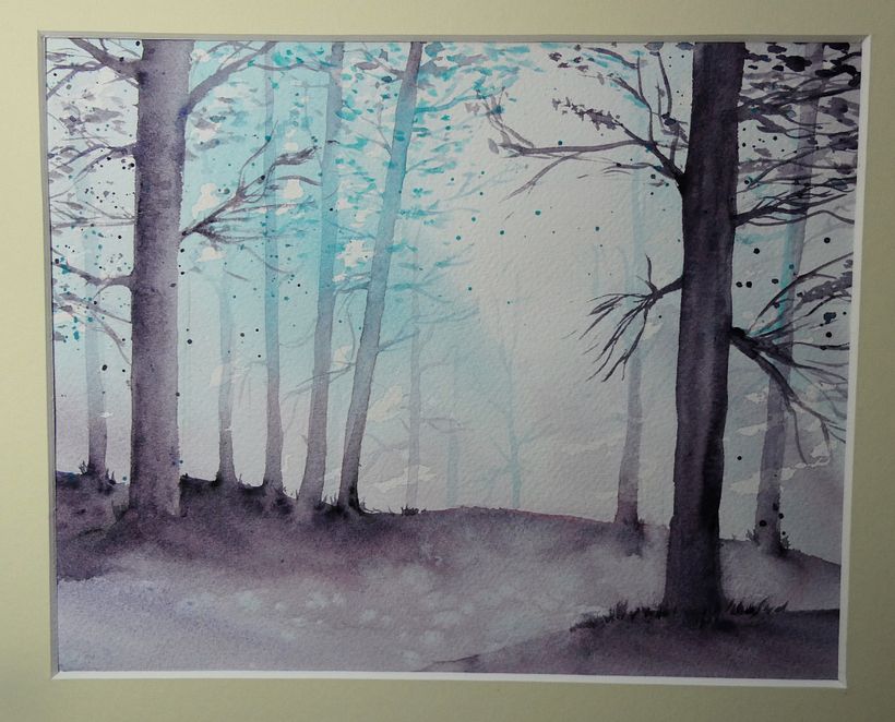 My project for course: Dreamy Watercolor Landscapes: Paint with Light 3