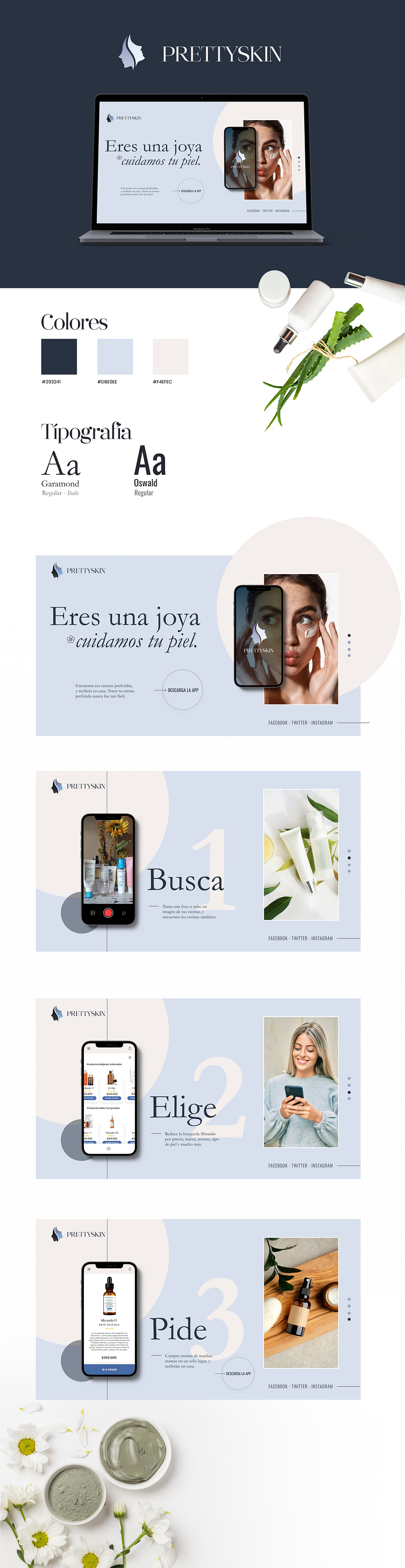Mi proyecto del curso: Dirección de arte digital - UX / UI