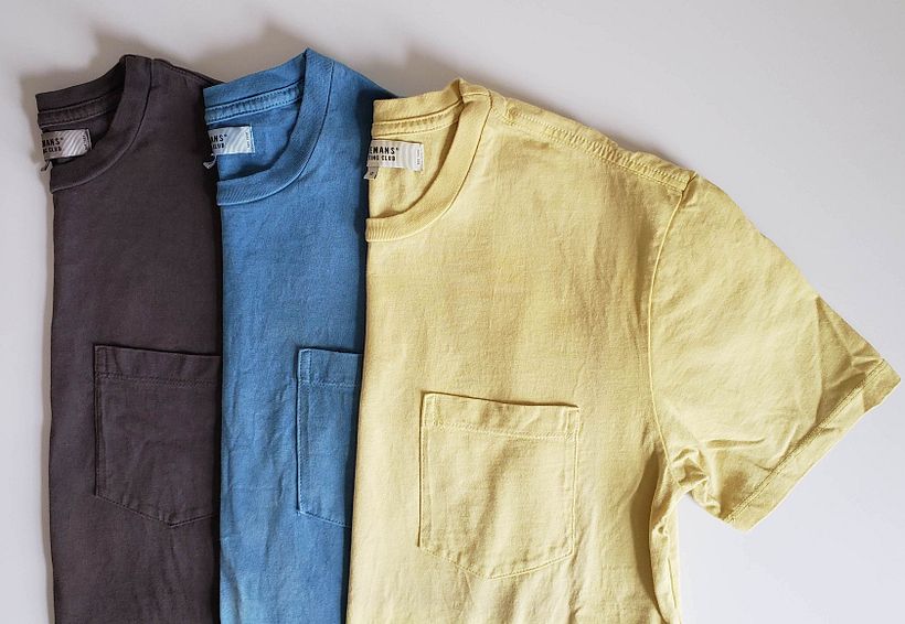 Plant and Flower Dyed Tee Shirts 6
