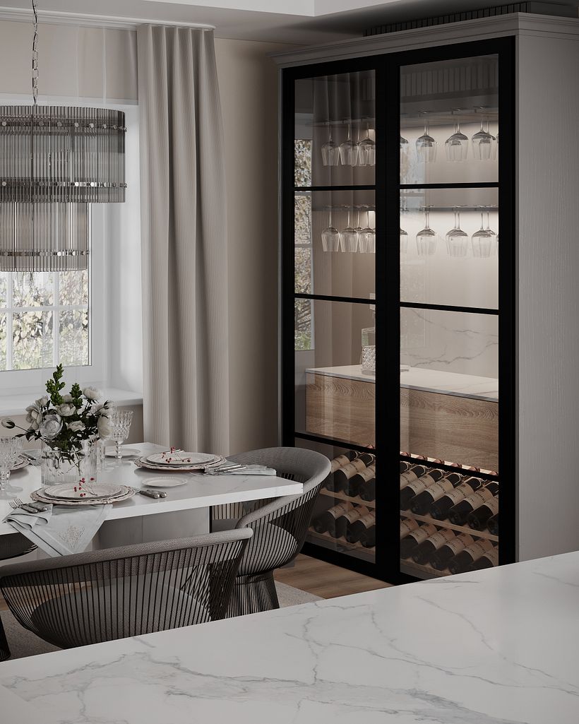 English manor house kitchen renovation project 2