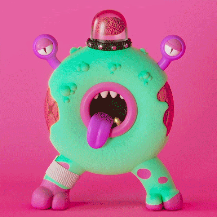 Mi proyecto del curso: Creación y animación de monstruos con Cinema 4D  5