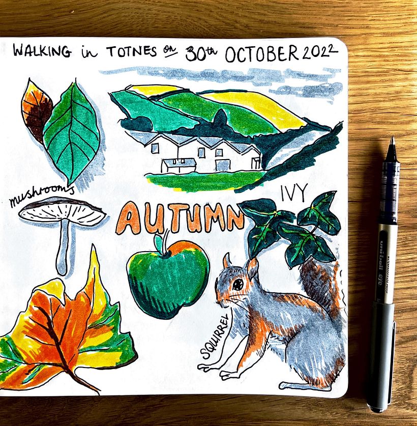 My project for course: Illustrated Life Journal: A Daily Mindful Practice 1