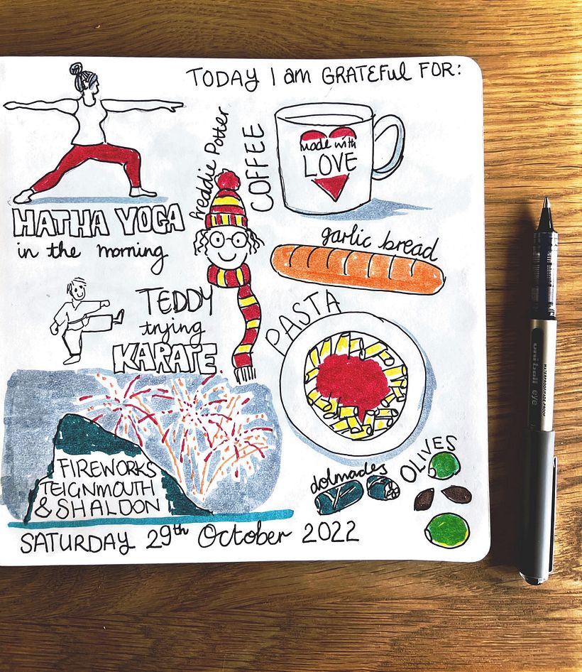 My project for course: Illustrated Life Journal: A Daily Mindful Practice 4