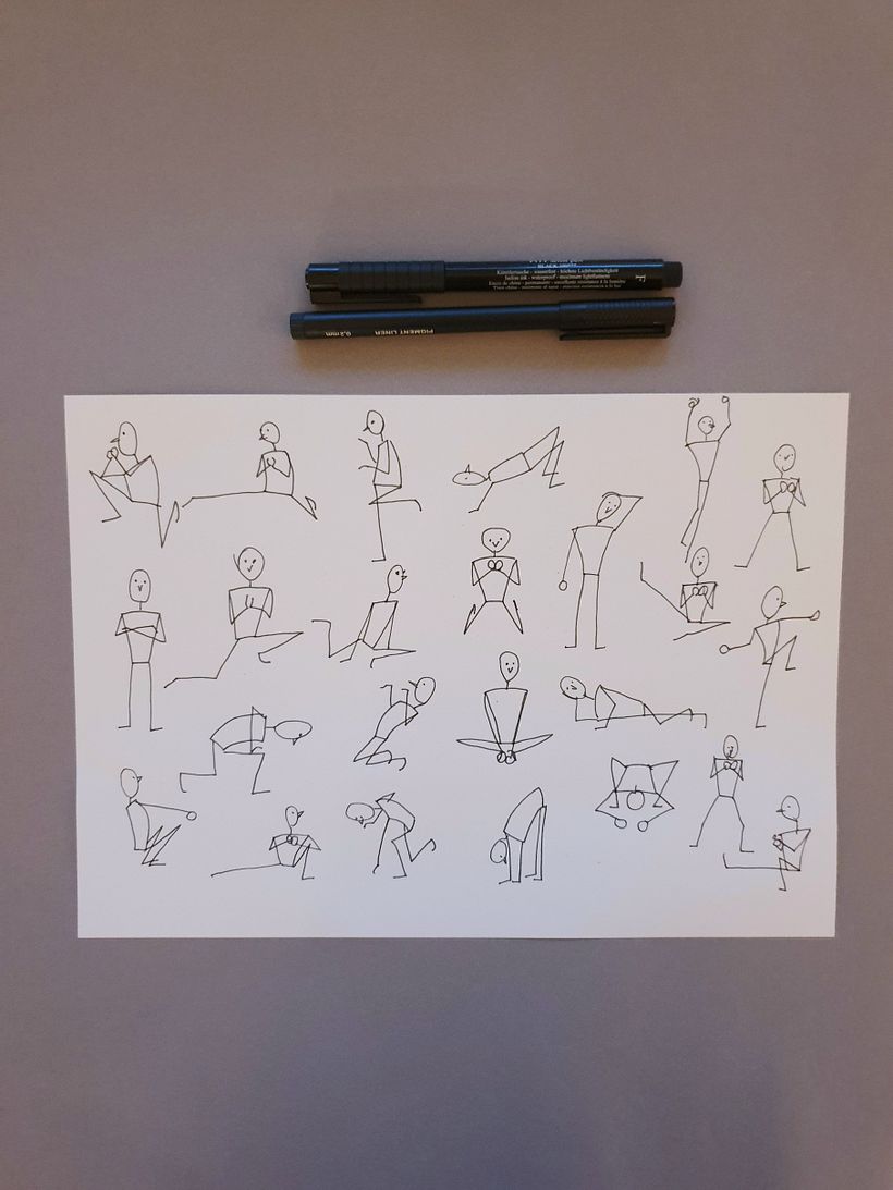 Mein Abschlussprojekt für den Kurs: Sketchnoting: Verstehen und Kommunizieren mit visuellen Notizen 4