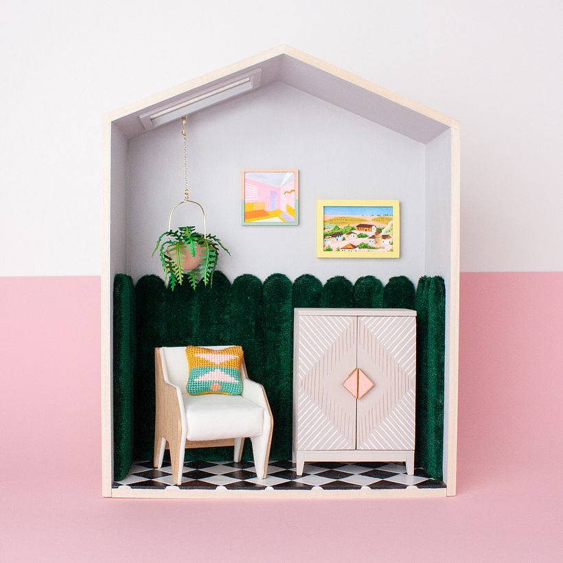 The second niche that I completed in this style :)