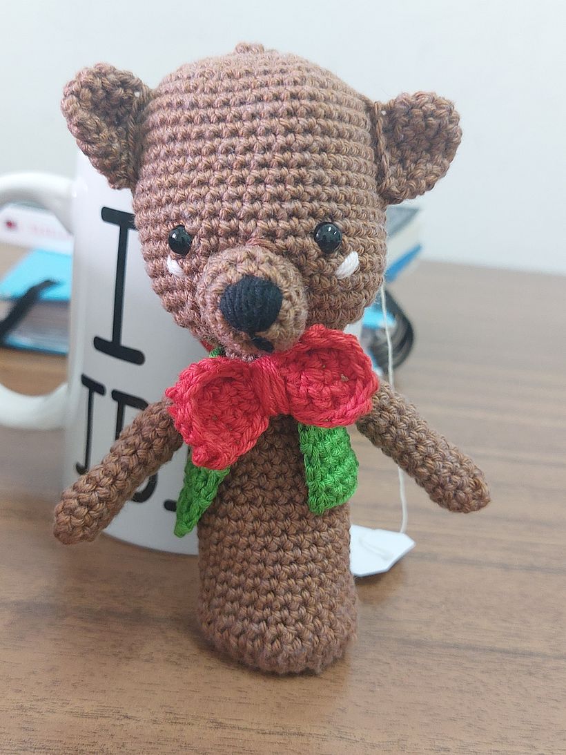 Meu projeto do curso: Amigurumi: crie dedoches de crochê 5