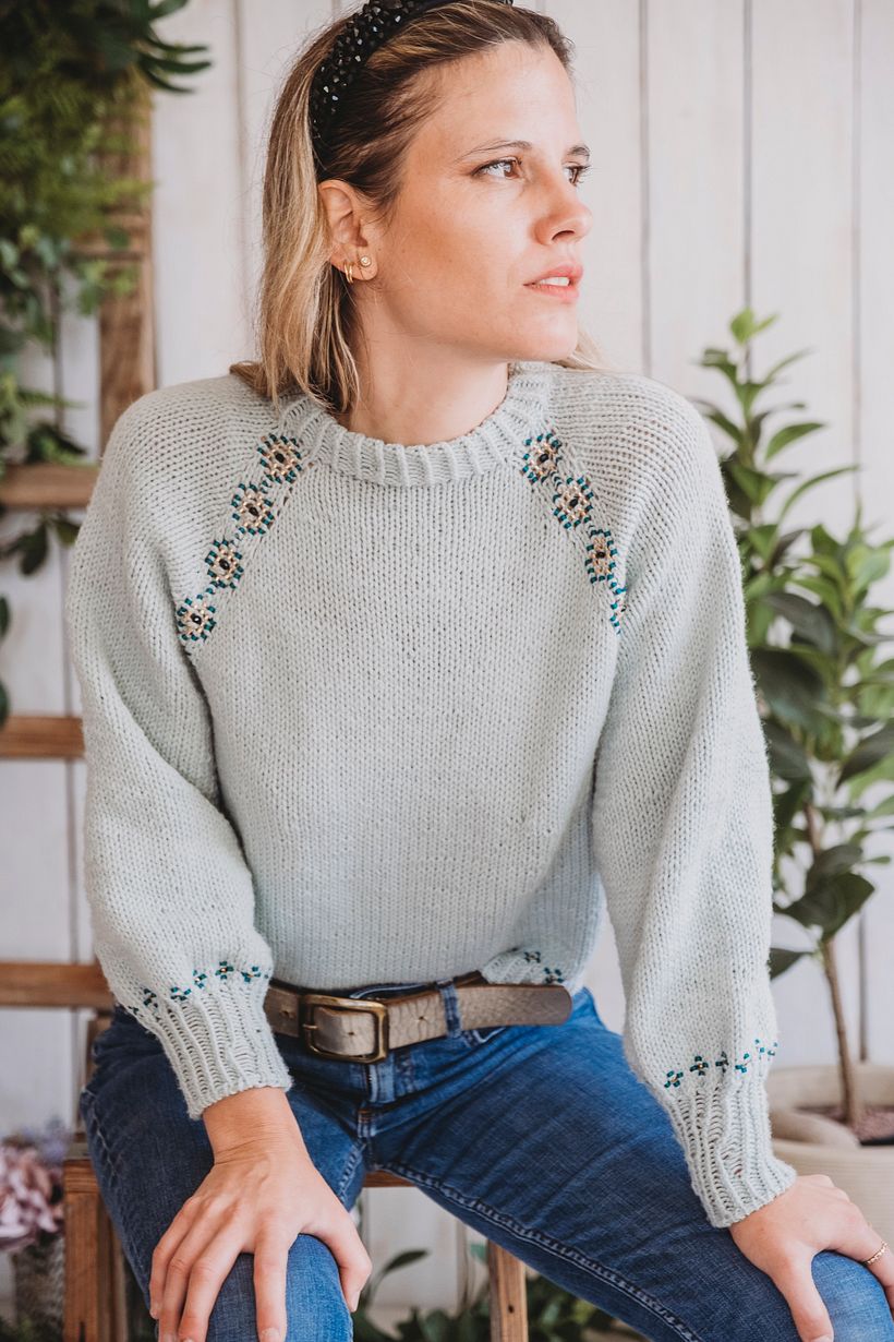 Something on your raglan / colaboración con Brooklyn tweed 3