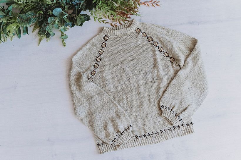 Something on your raglan / colaboración con Brooklyn tweed 4