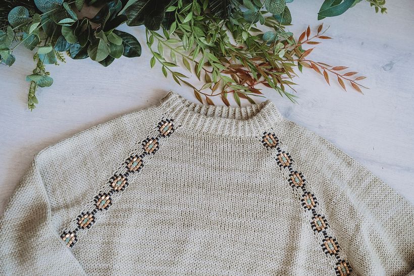 Something on your raglan / colaboración con Brooklyn tweed 6