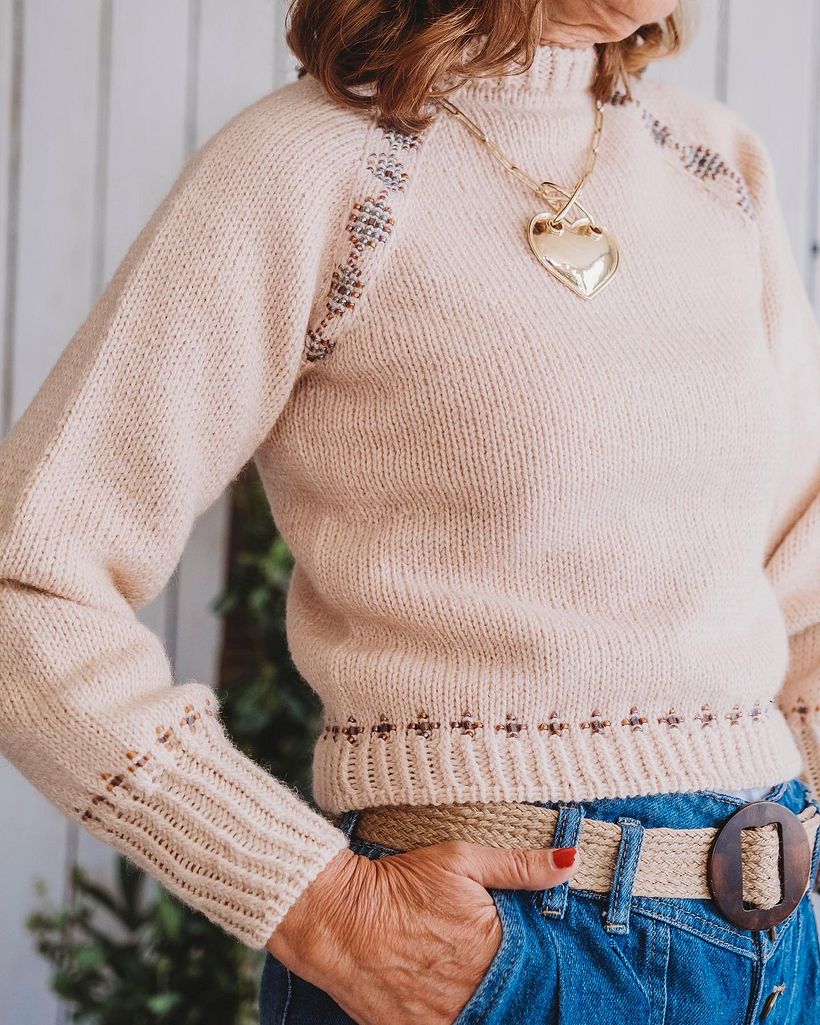 Something on your raglan / colaboración con Brooklyn tweed 8