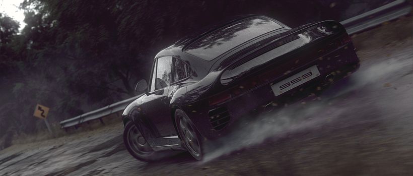 PORSCHE FOREST ROAD 5