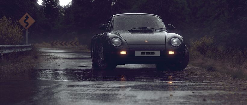 PORSCHE FOREST ROAD 2