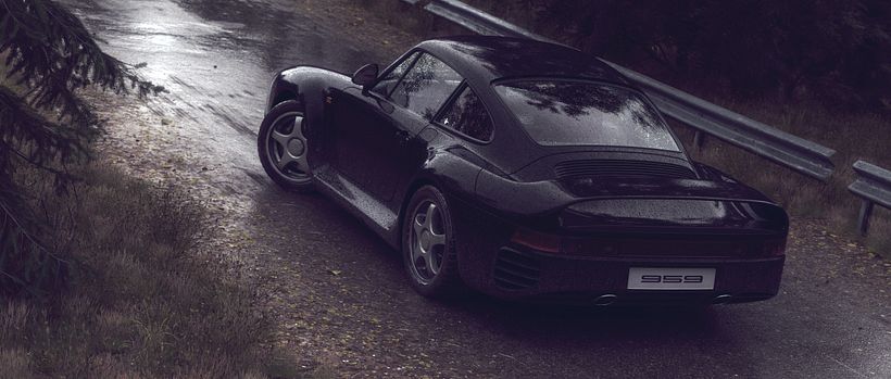 PORSCHE FOREST ROAD 3