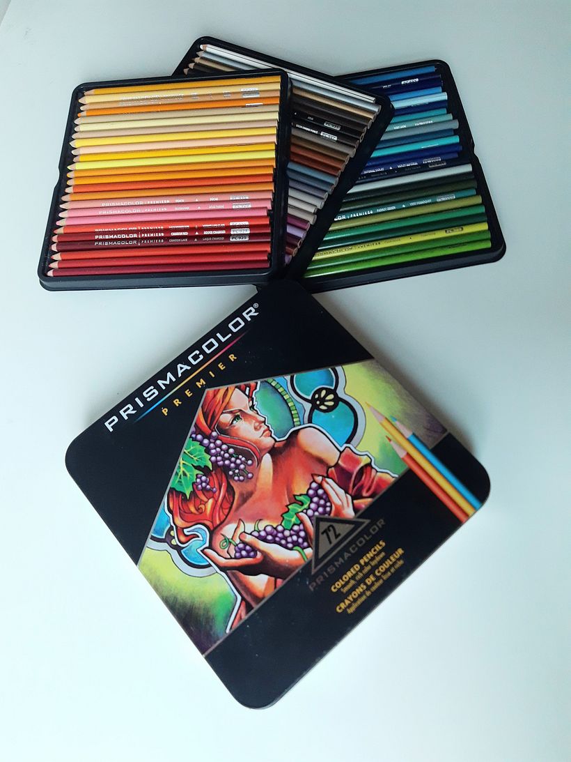 MarArtesOficial - Lápis de cor prismacolor