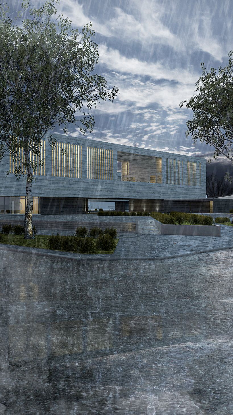 Mi proyecto del curso: Postproducción de render arquitectónico con SketchUp y Photoshop 2