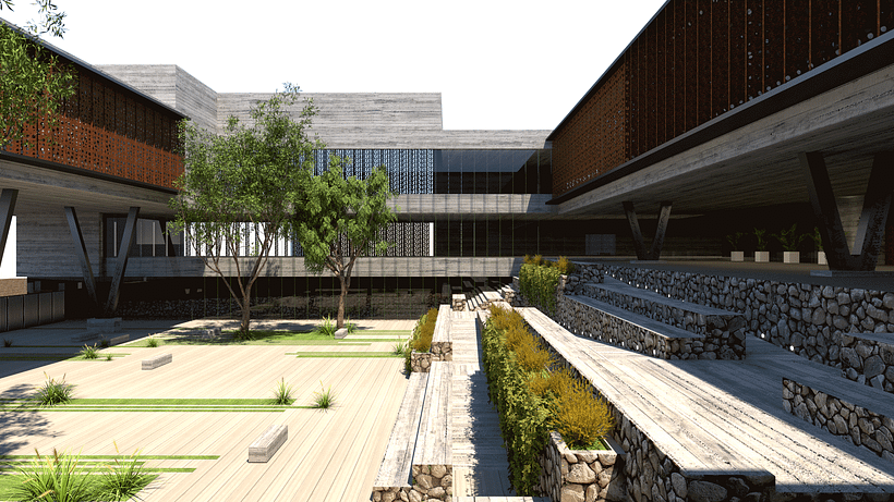 Mi proyecto del curso: Postproducción de render arquitectónico con SketchUp y Photoshop 3