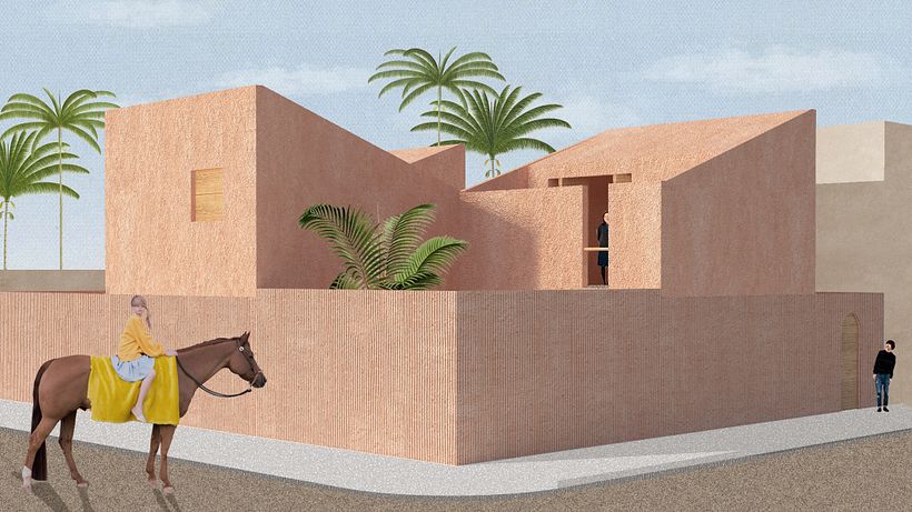 My project for course: Architectural Visualization Using Digital Collage 2