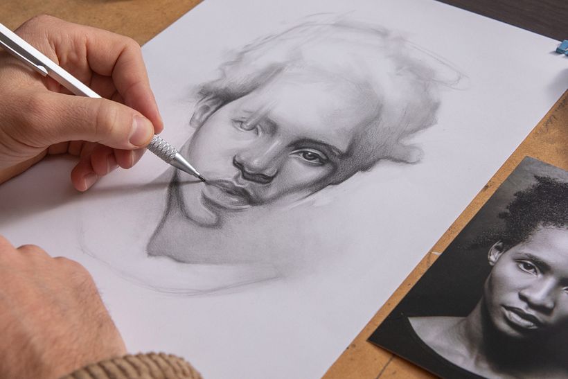 Close up de proceso.