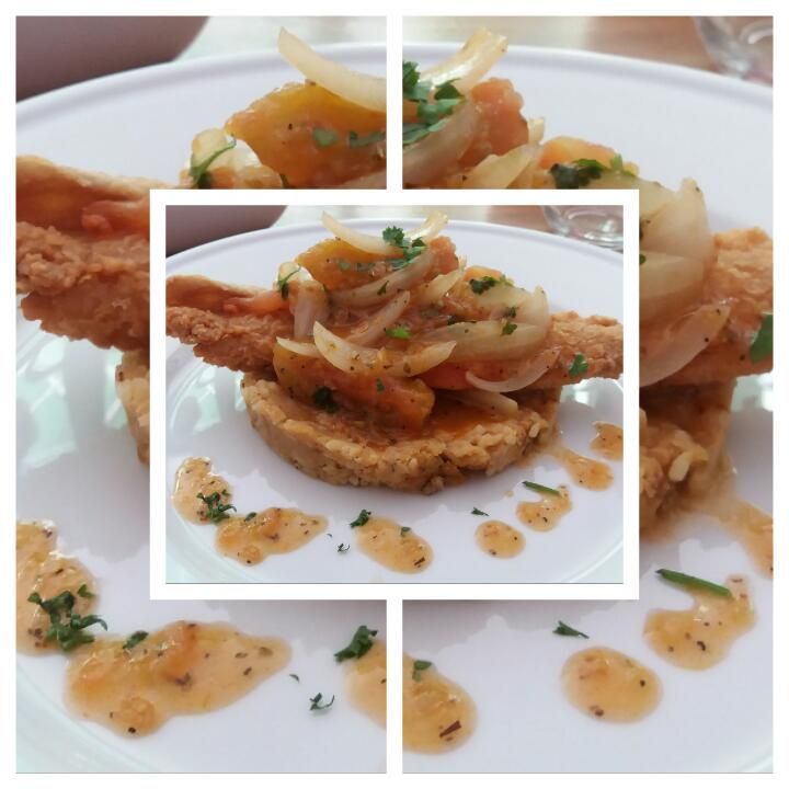 Tacu Tacu con Escabeche de Zuccini