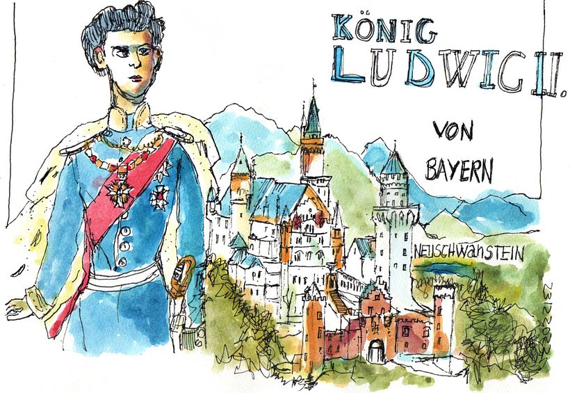 Eindproject Ludwig II en schloss Neuschwanstein