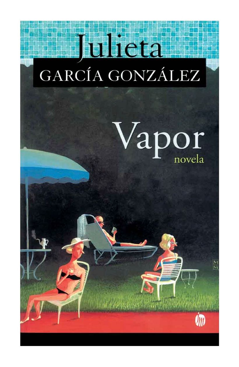 Portada de Vapor, ilustración de Manuel Monroy. 