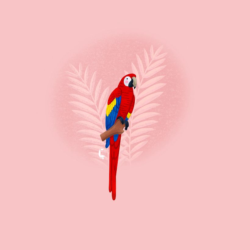 My project for course: Digital Pattern Illustration Inspired by Flora and Fauna 4
