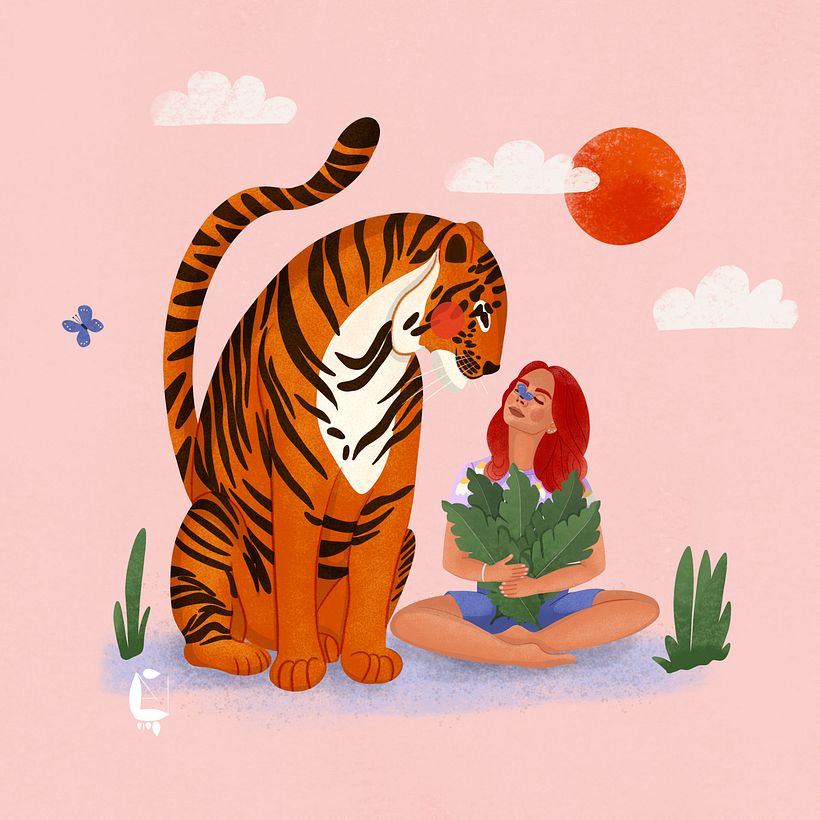 My project for course: Digital Pattern Illustration Inspired by Flora and Fauna 11