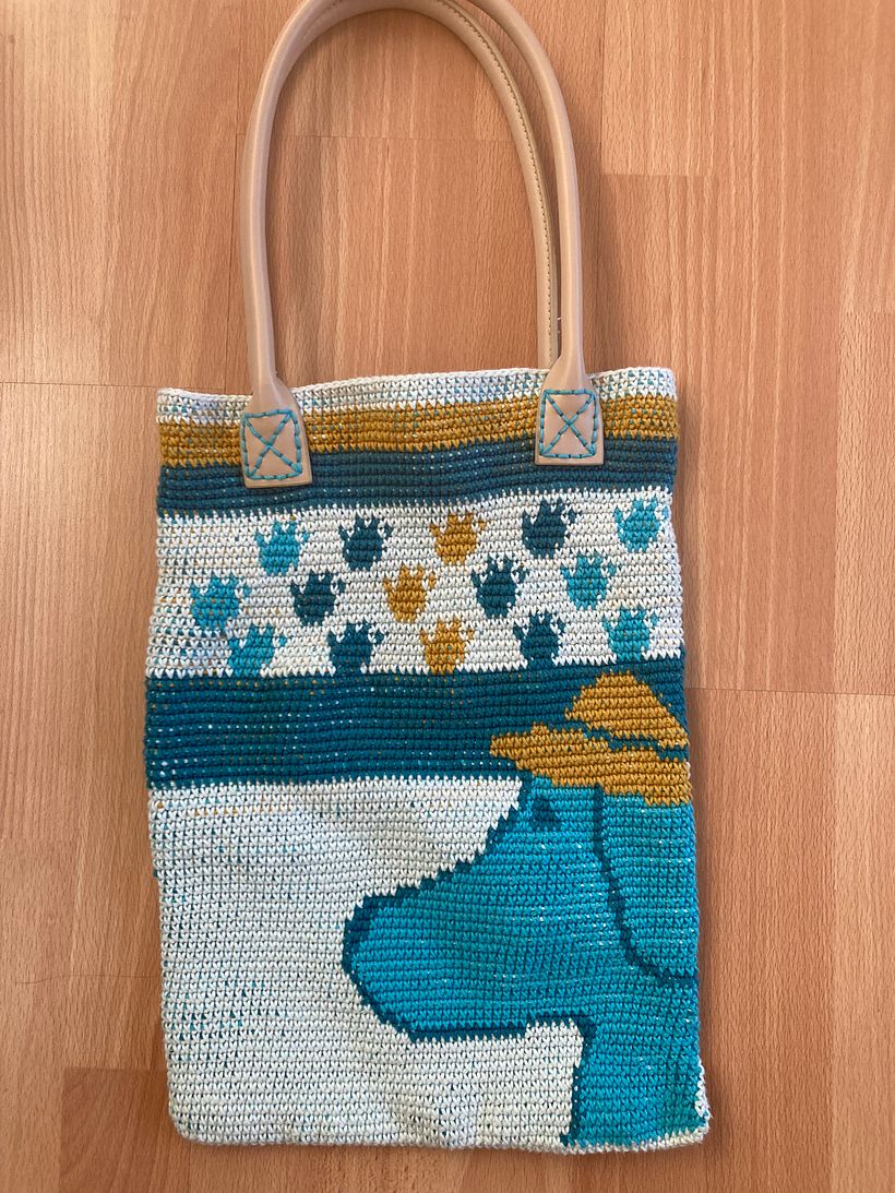 My project for course: Tapestry: Crochet Techniques for Drawing with Thread  1