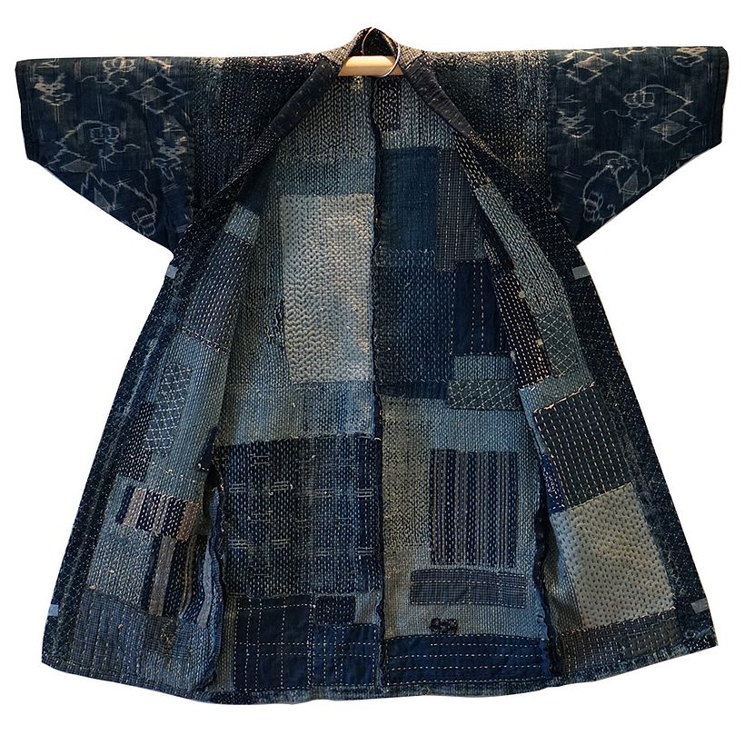 Boro (To be) Jacket to Pass Down Sashiko. 1