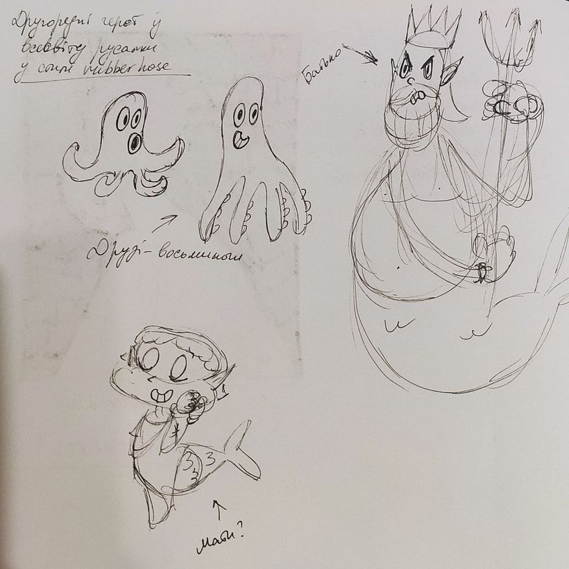 other characters in rubber hose style