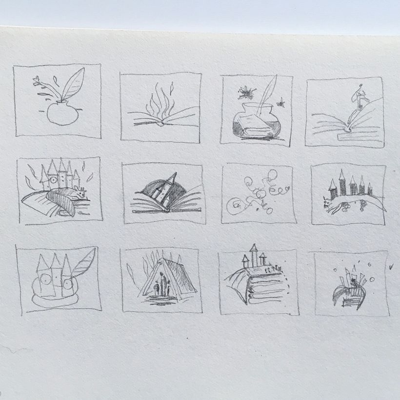 “Inkheart”: My project for course: Illustrated Stories: From Idea to Paper 5