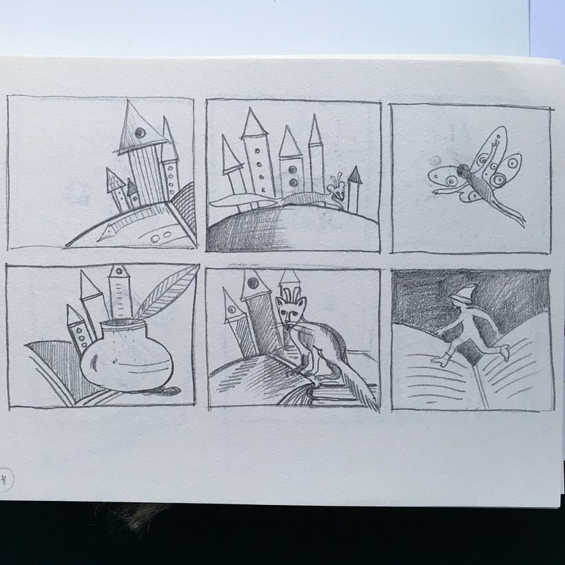 “Inkheart”: My project for course: Illustrated Stories: From Idea to Paper 4