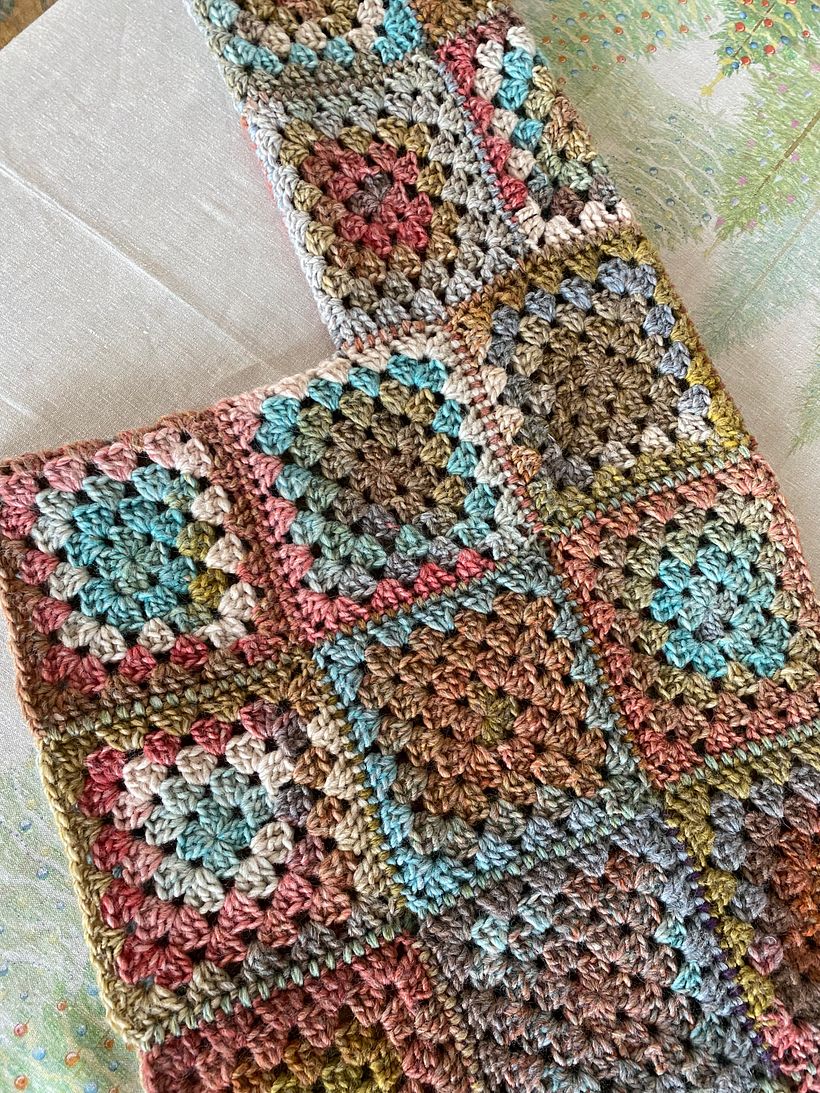 Il mio progetto del corso: Quadrati all'uncinetto: crea un maglione tutto tuo 1