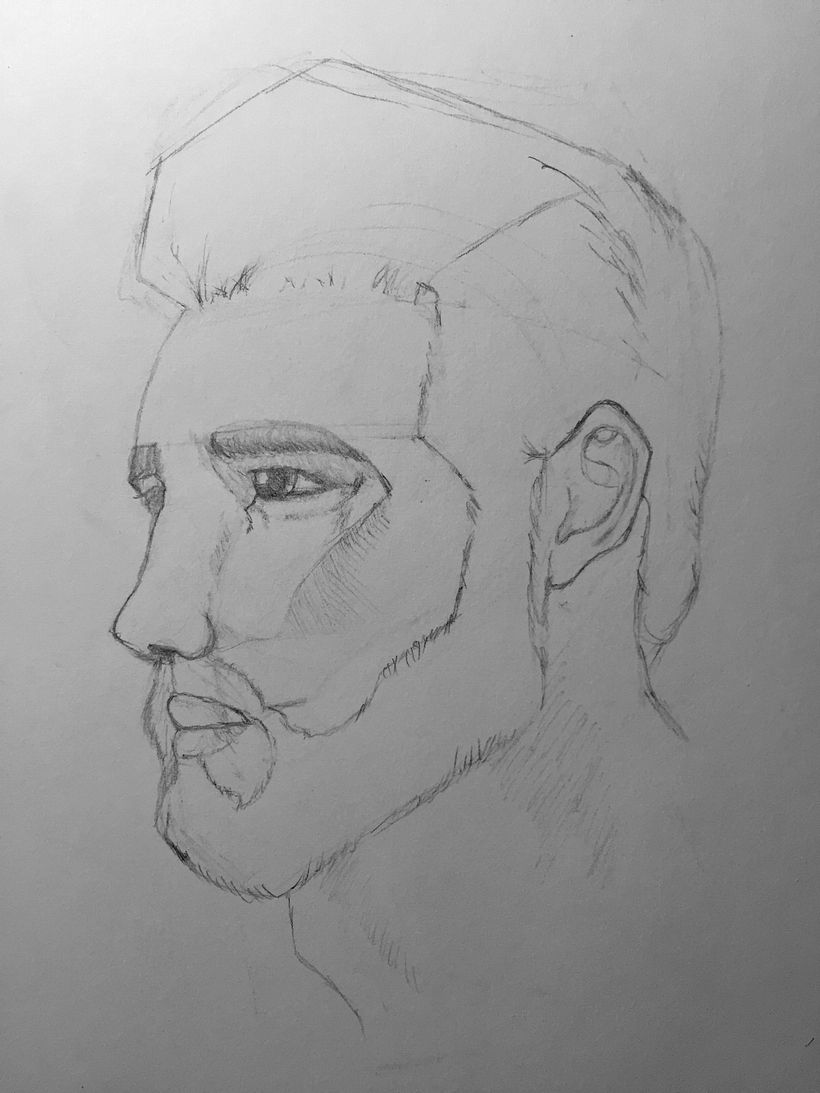 Mi proyecto del curso: Sketchbook de retrato: explora el rostro humano 2