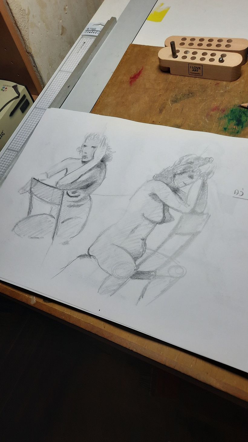 Modèles vivants Anatomie Artistique 5
