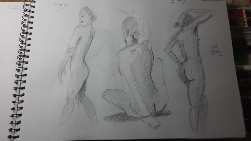 Modèles vivants Anatomie Artistique 6