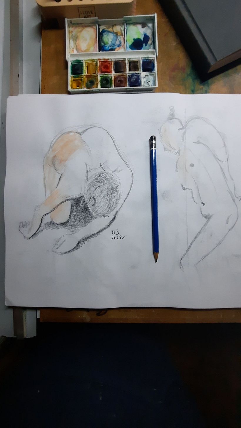 Modèles vivants Anatomie Artistique 14