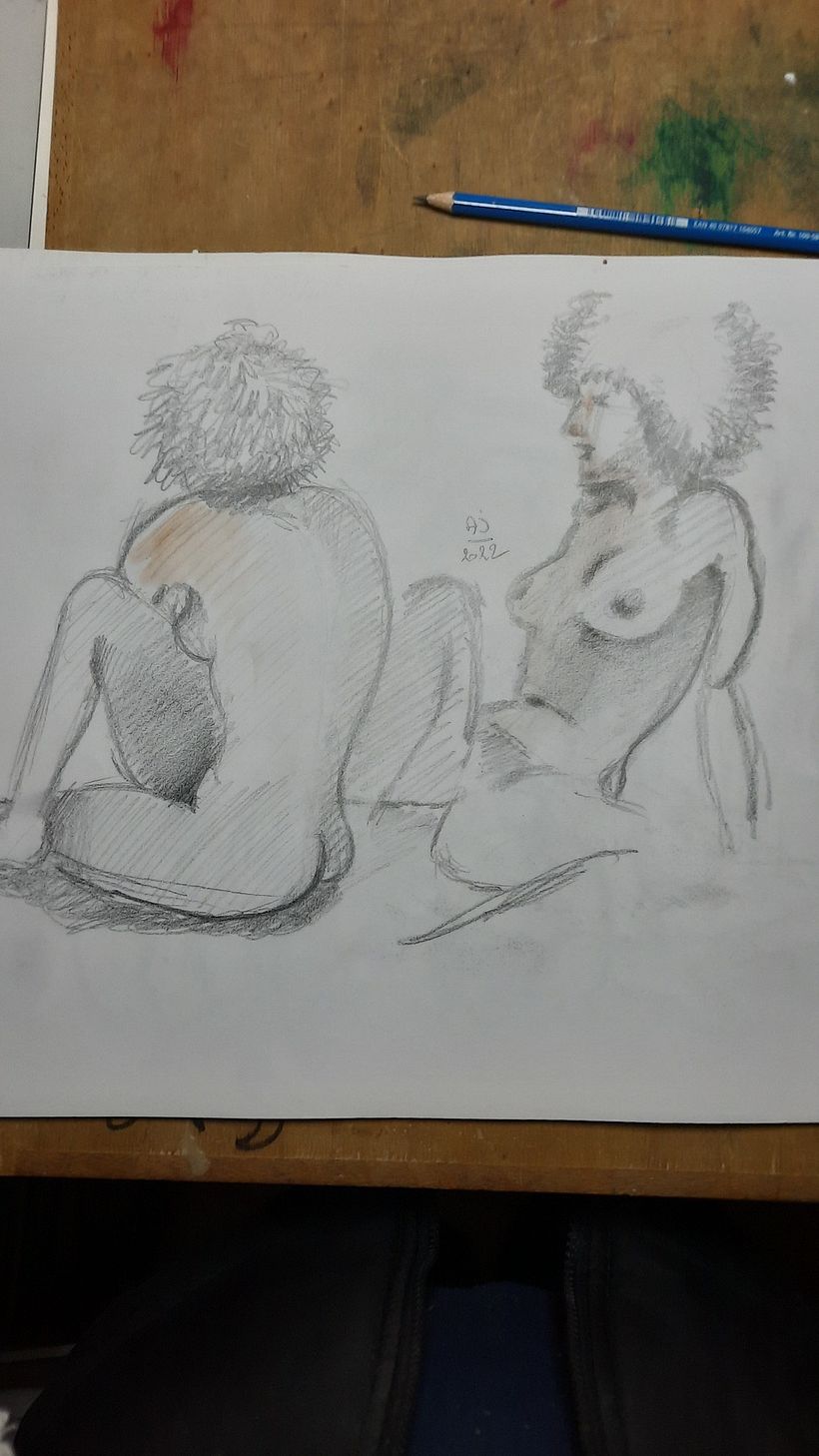 Modèles vivants Anatomie Artistique 17