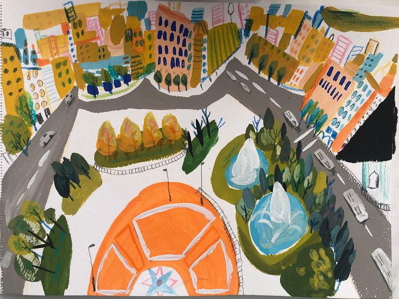 My project for course: Pictorial Sketchbook with Gouache 1