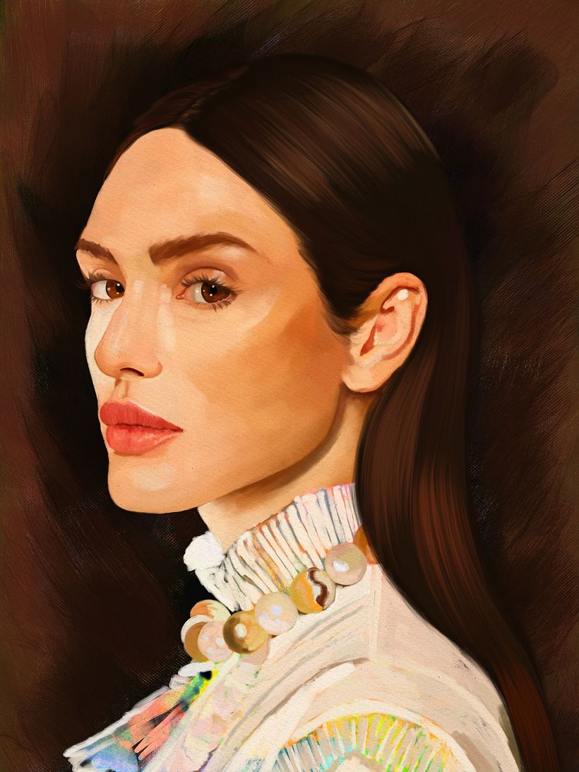 Isabelle Drummond by Rod Lovell - A Guide to Creating Digital Portraits 1
