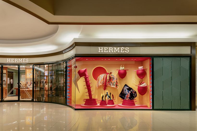 Witryna sklepowa Hermès Mexico.